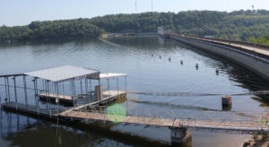 dock near Bagnell Dam